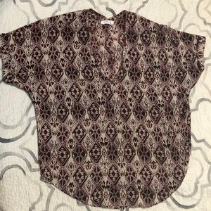 Some what sheer over sized shirt